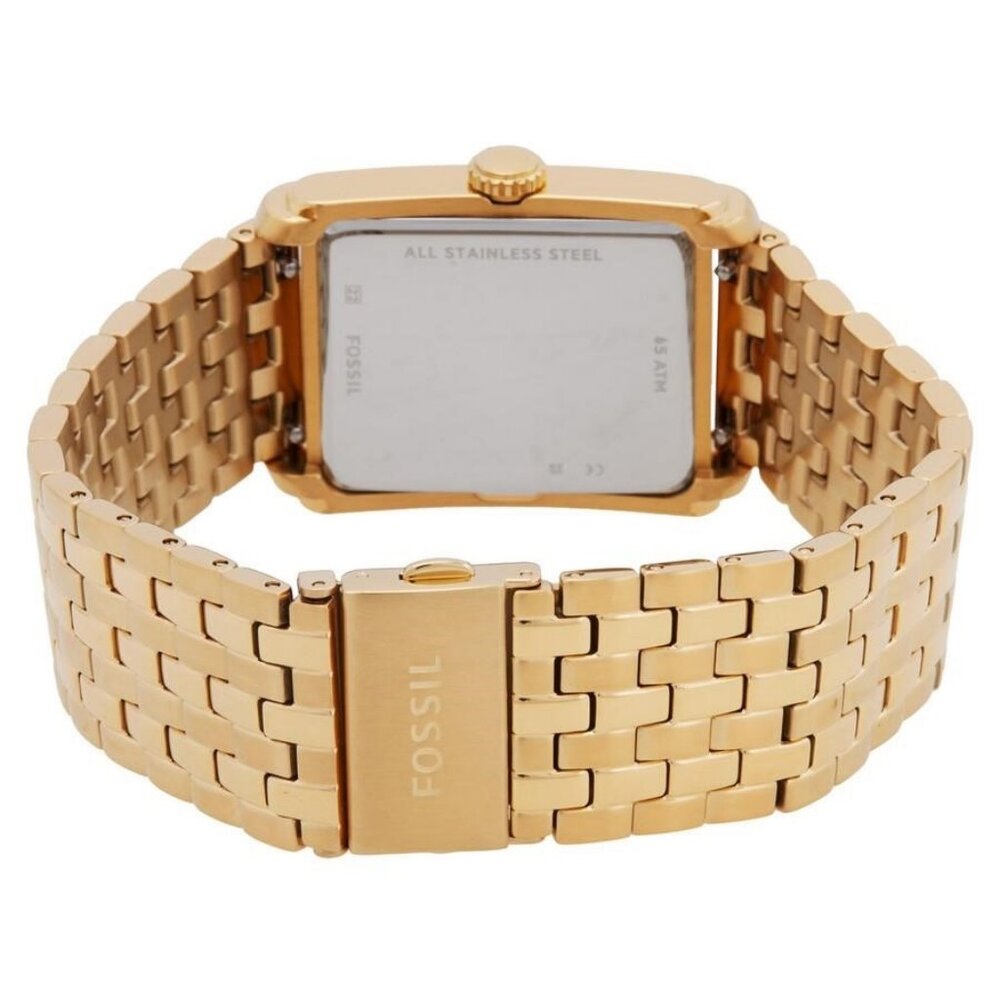 FX07014B NWT Authentic Fossil Carraway Quartz Gol… - image 3